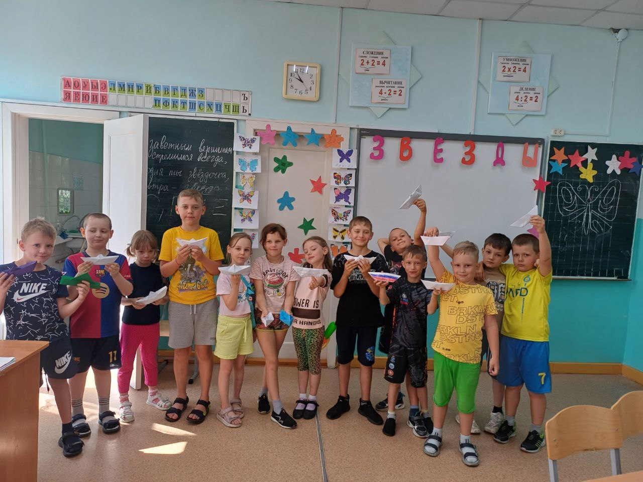 Увлекательное занятие по изготовлению кораблей.